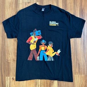 McDonald’s Black & Positively Golden Men’s Large T Shirt